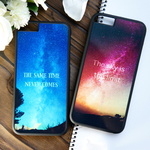 【送料無料】宇宙柄-THE SAME TIME NEVER COMES-The sky is the limit-各機種ケース対応<スマホ/iphone/アイフォン/スマホカバー/iPad>