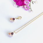 桔梗の花のピアス3