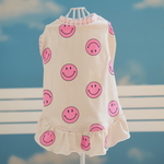 オーダーメイド☆Smileフリルタンク☆スマイル　犬服　タンク