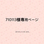 710113様専用ページ