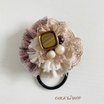 ［送料込］大人可愛いレースヘアゴム