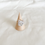  [ 受注 ] 猫の刺繍リング