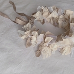 累計100本以上𖤐´-￤ribbon crown￤リボンクラウン 花冠￤くすみブラウン