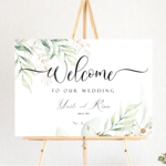 【ウェルカムボード】Wedding  結婚式 A4/A3/パネル MW-XVII