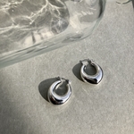【プチプラ】雫型シルバーピアス