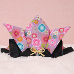 ねこちゃん☆わんちゃん☆小さなお子様も☆被れる布かぶと