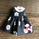 45 黒花のワンピース　#ブライス