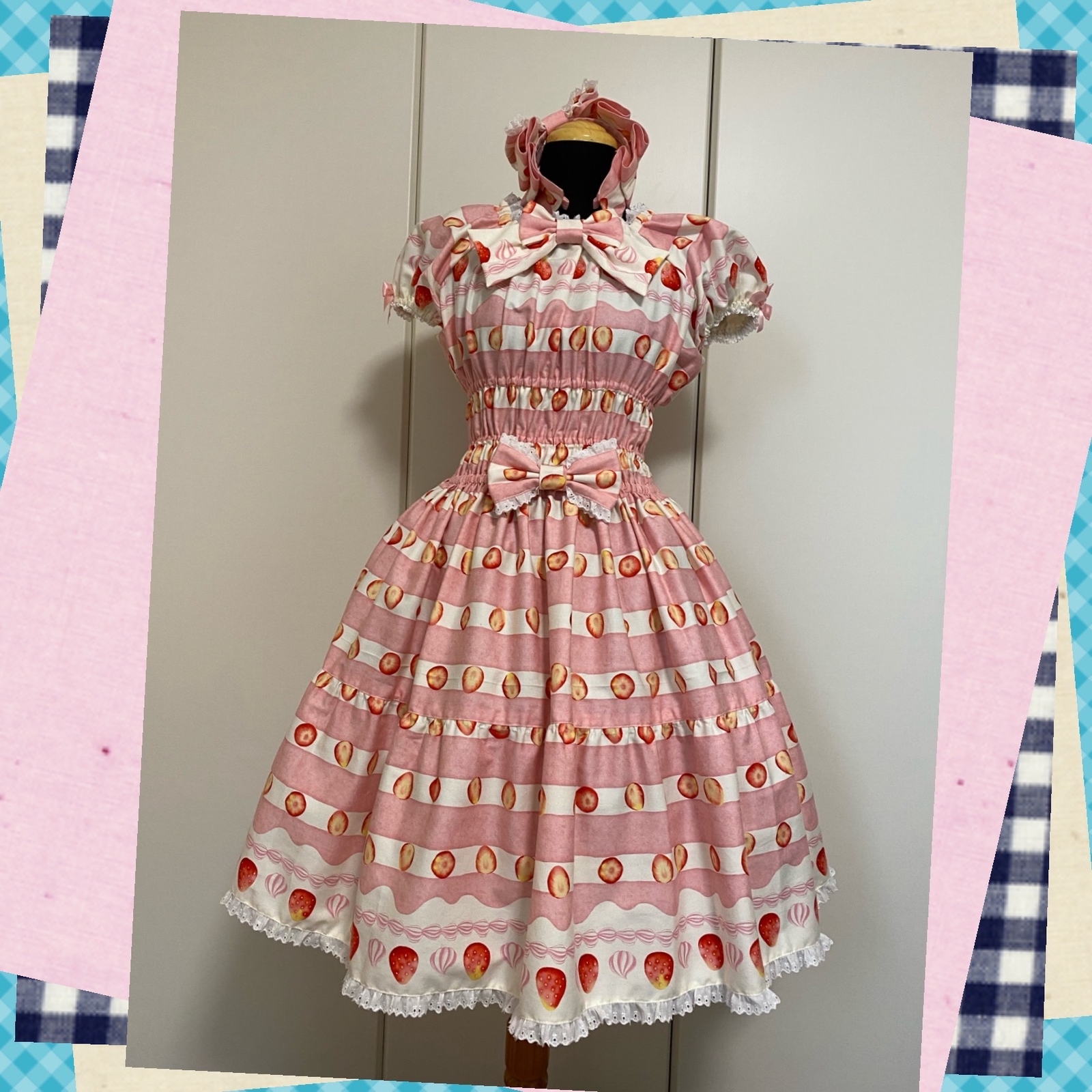 Angelic Pretty シャーリングワンピース　初期 e2odjBup5h2DsX3KhtzBhKAhvKPHMA