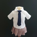 ドール用ネクタイ　ネイビー　リカちゃん　ブライス