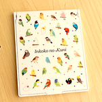 ☆再入荷☆インコ盛りコンパクトミラー♪