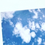 オリジナル　デザインペーパー　空　A4 10枚