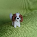 オーダー品 キャバリア ストラップ 羊毛フェルト