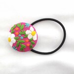 刺繍ヘアゴム