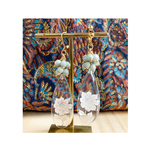 【①点のみ/再販未定】【chimie】vintage clear flower /イヤリング・ピアス・樹脂ピアス