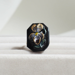 Czech Glass ring  -No.7-