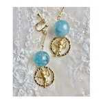 【数量限定】【chimie】USA brass angel /イヤリング・ピアス・樹脂ピアス