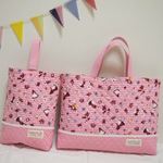 レッスンバッグ＆上靴入れセット☆不思議の国のアリス（p）柄h