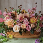 母の日GIFT ２０２０ フラワーアレンジ　　Lサイズ(生花)