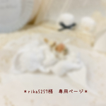 ＊rika5257様　専用ページ＊