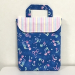 小学校iPadポーチ、iPad入れ、iPad袋、タブレットケース　　#1429