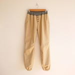 soft加工チノクロス　アンクルタイドパンツ