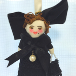 (送料無料)ドールバッグチャーム&ブローチ