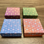 和柄の手づくり小箱(4個セット・麻葉)