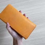 ロロマレザー 長財布【キャメルイエロー／在庫有】