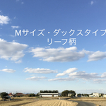 P様専用注文ページ・Mサイズダックス・リーフ柄(白)