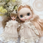 リカちゃん、ブライス、22cmドール 用レースワンピースセットno109
