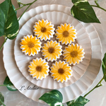 アイシングクッキー【ペイントひまわり🌻】7枚セット