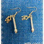 習い事シリーズ☆お習字②ピアス