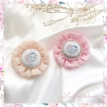 【シフォン】選べる♡ ふんわり マタニティマーク ロゼット