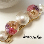 お花バレッタ❤︎小
