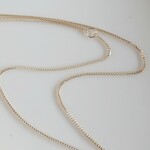 【K10】50cm大人顔✨0.6mmBOXチェーン,44cm仕様可