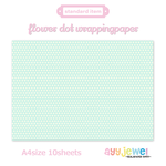 ラッピングペーパー120.flower dot