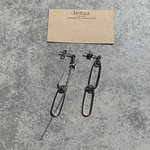 849.シンプルすぎるチェーンピアス lensa