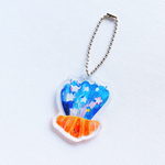 ながれぼしのクロワッサン　アクリル キーホルダー