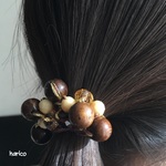 再販！大粒MIXビーズのヘアゴム