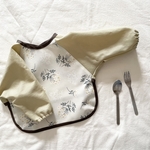 【renewal⭐︎】【人気柄No. 1】お食事エプロン　ナチュラルフラワー🌿