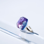 glass jewel ear cuff #12