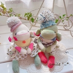 ☆ ソックモンキー ペア ☆ No.869 No.878 ☆
