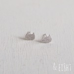【再販】- Silver - Kitty ピアス