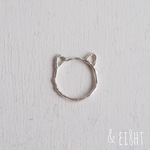 【受注制作】- Silver - Kitty Ring