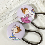 夢見るバレリーナ　くるみヘアゴム ２点セット