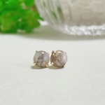 コッパーオパールのプチピアス・14KGF