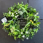 ✨ꫛꫀꪝ✧‧˚約28㌢🌿グリーンGardenの ナチュラルリース❀.*･ﾟ🌿 