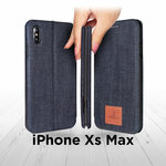 薄型 手作り本格デニム iPhone XsMax 専用 手帳型 デニム スリム アイフォン スマホケース