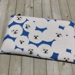 【Bichon pompoms】マスクポーチ