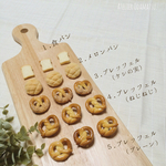 本物のパンでできた✳︎人気の５種より選べる３種♫ プレッツェル,食パン,メロンパンのブローチ